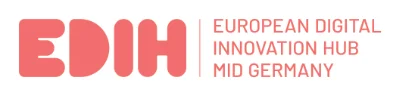 edih-mid Logo des European Digital Innovation Hub für Mobilität, Infrastruktur und Dekarbonisierung